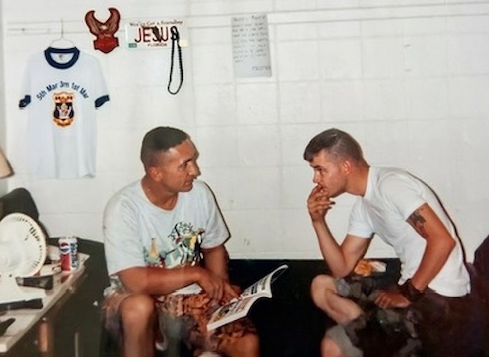 compressed barracks conversation